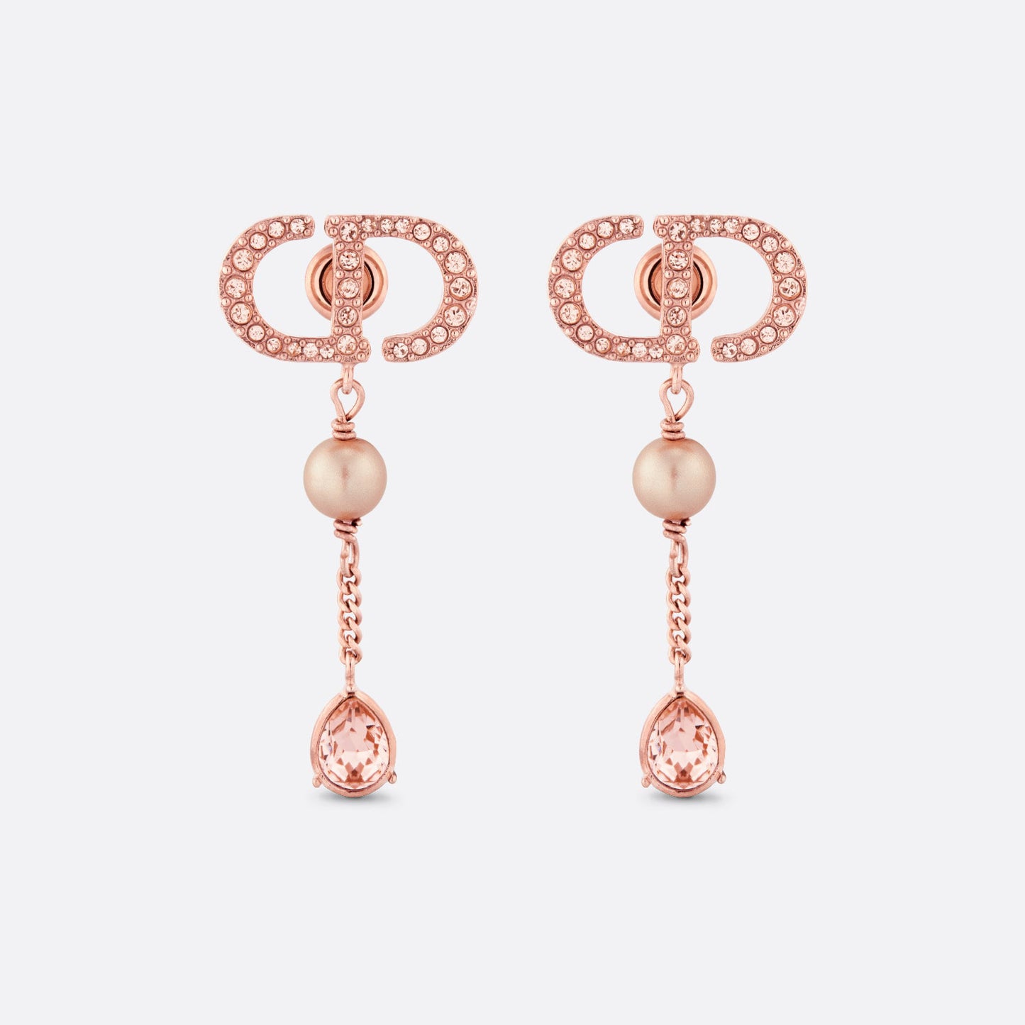 DIOR-E1859PTCCY字母CD开口耳钉25mm
