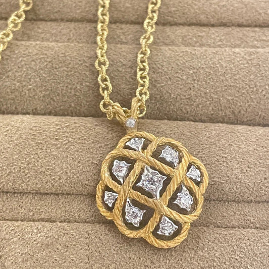 BQLT-JAUPEN004588 hollow Chinese knot color pendant