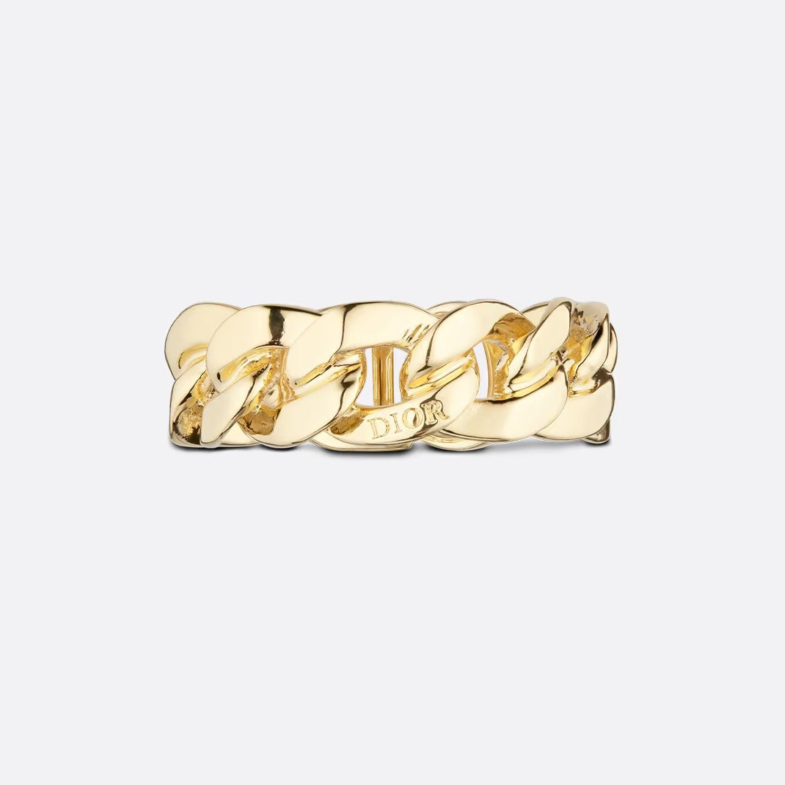 DIOR-R0750DSEMT字母CD光金牛仔链戒14#