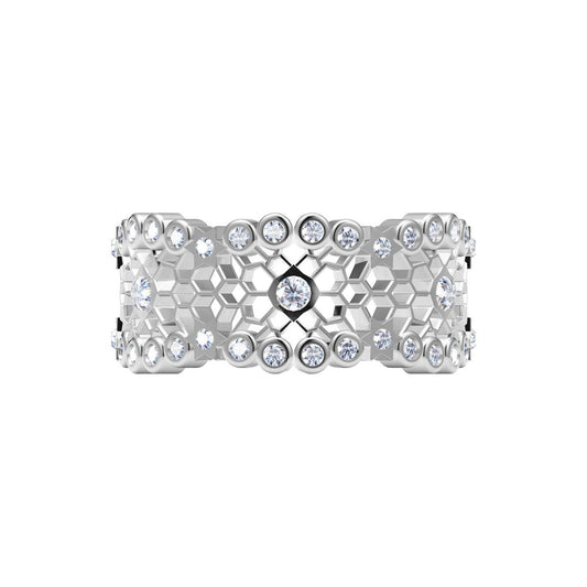 BQLT-JZ313305 9mm lace mixed body and water wave edge arms