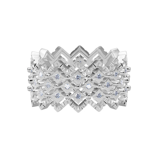 BQLT-JZ806530 10mm lace mixed lightning ring