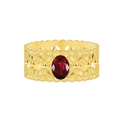 BQLT-JZ748082 8.8mm plum blossom ring beaded lace wavy edge arm
