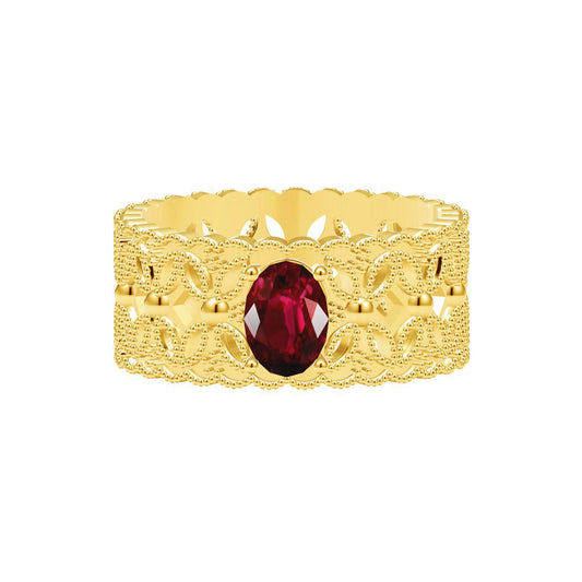 BQLT-JZ748082 8.8mm plum blossom ring beaded lace wavy edge arm