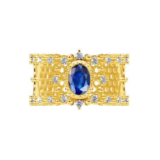 BQLT-JZ523846 lace colorful honeycomb wavy edge arm ring