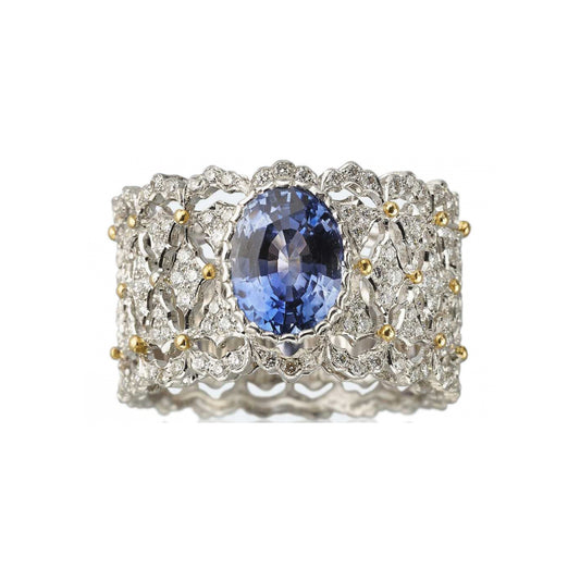 BQLT-JZ720836 lace guest version wavy edge arm ring