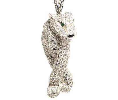 KDY-N7219900 Wishbone Leopard Chain Pendant