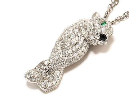 KDY-N7219900 Wishbone Leopard Chain Pendant