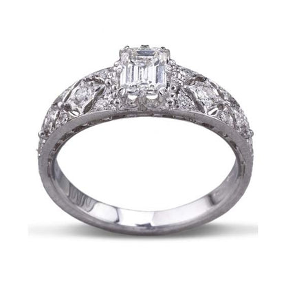 BQLT-JZ767738 pattern sapphire ring large flower head ring