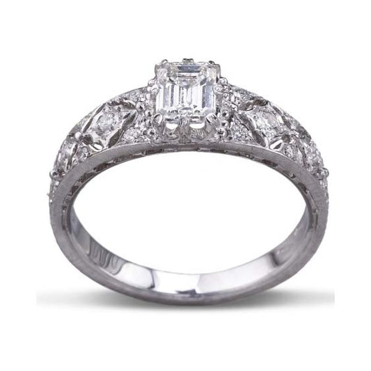 BQLT-JZ767738 pattern sapphire ring large flower head ring