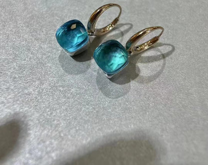BMLD-OB201O6OI pillow-shaped head candy earrings