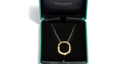 TIF-72342259中号厚爱锁光金项链