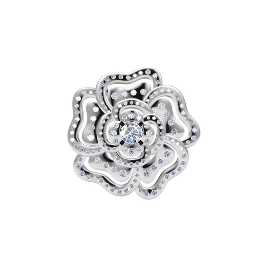 XNE-J11810 Camellia Pendant