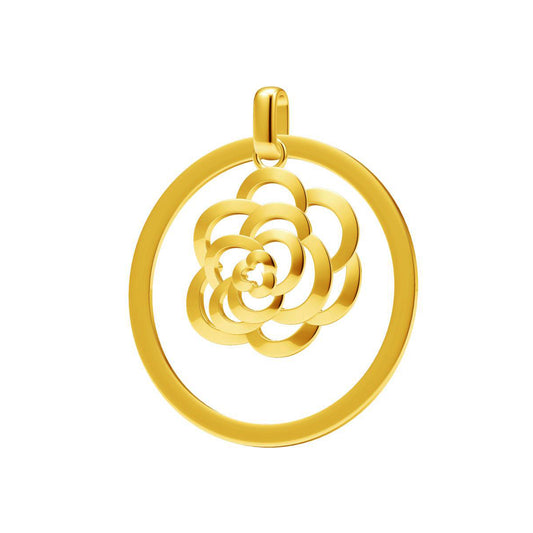 XNE-J53967 Camellia Pendant