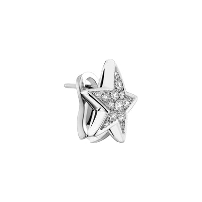 XNE-J1611 15mm star full diamond ear cuff ear clip