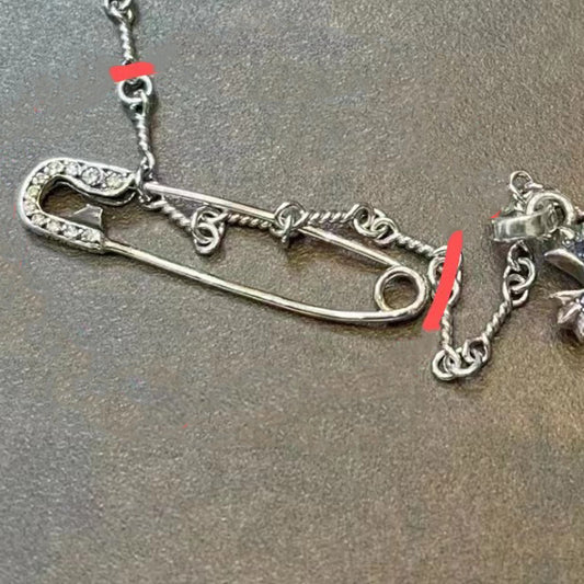 KLX-CH282641 Paperclip Pendant