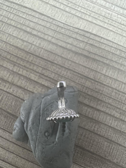 BSL-JCO01534客版莲藕水滴贝母组合耳钉