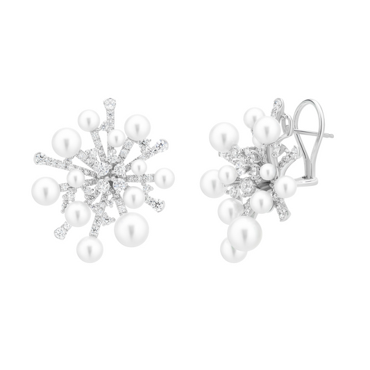YMB-PE01653U Pearl Fireworks Earrings