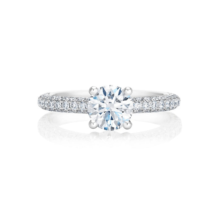 DBES-J1DD70BP Crossed Four-Prong 1.5ct Single Head Ring