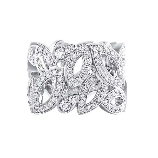 HW-83831 horse eye water drop ring