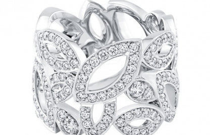 HW-83831 horse eye water drop ring