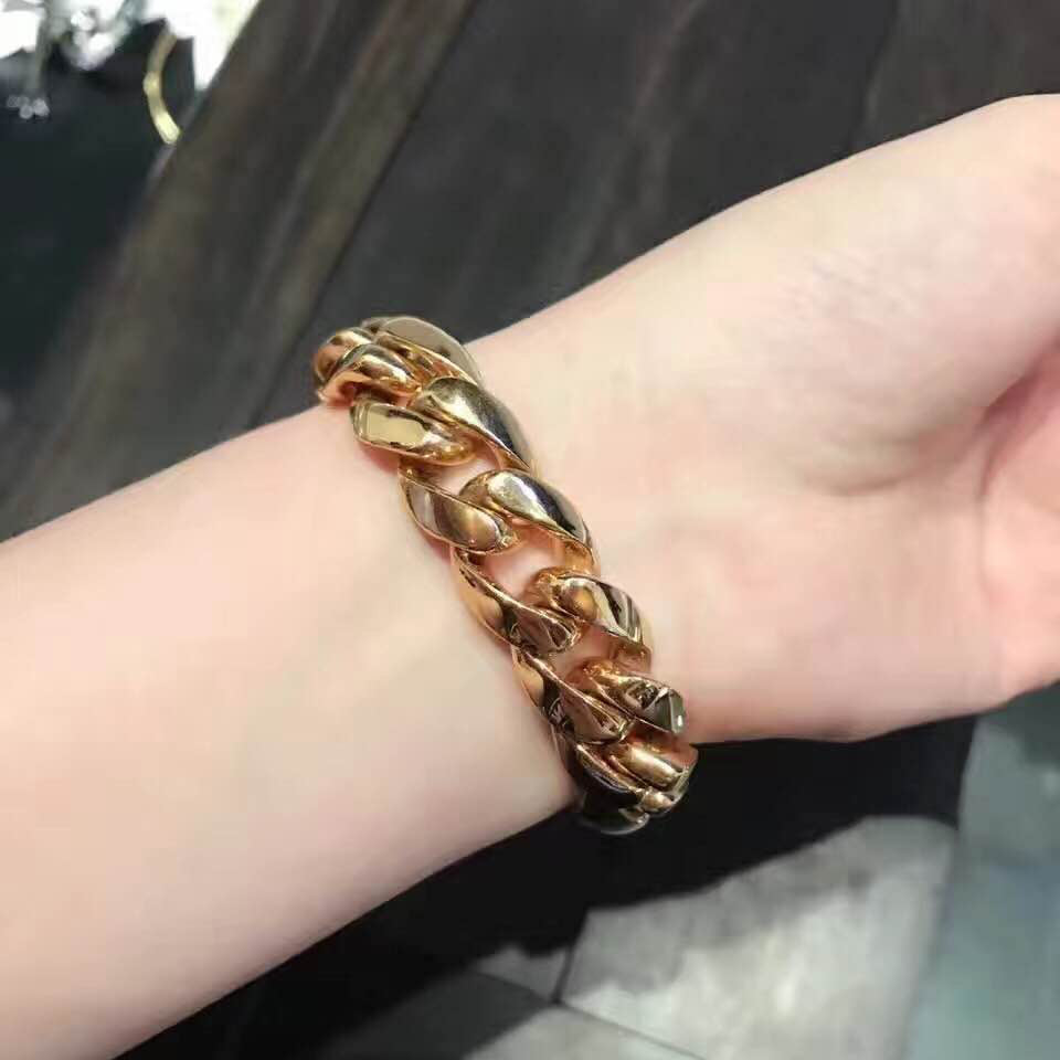 KLX-SZ356229镶石复古十字矛花剑扭8字牛仔手链