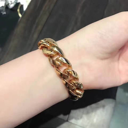 KLX-SZ356229镶石复古十字矛花剑扭8字牛仔手链