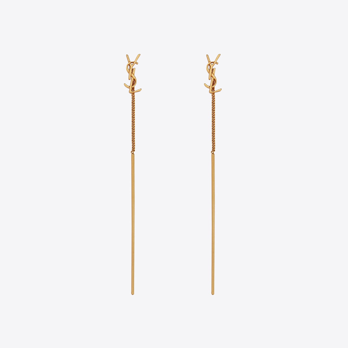 YSL-618031Y字母耳钉ysl耳环