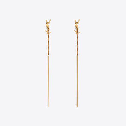 YSL-618031Y字母耳钉ysl耳环