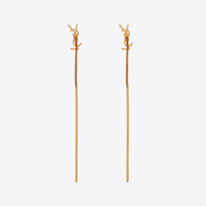 YSL-618031Y字母耳钉ysl耳环
