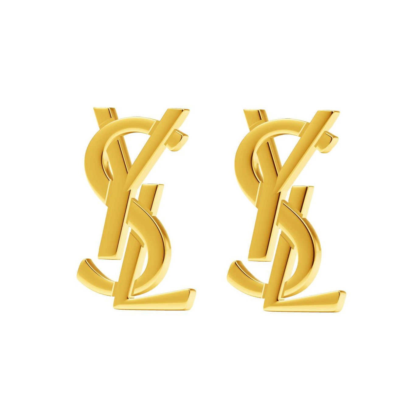 YSL-796179素金字母YSL耳钉