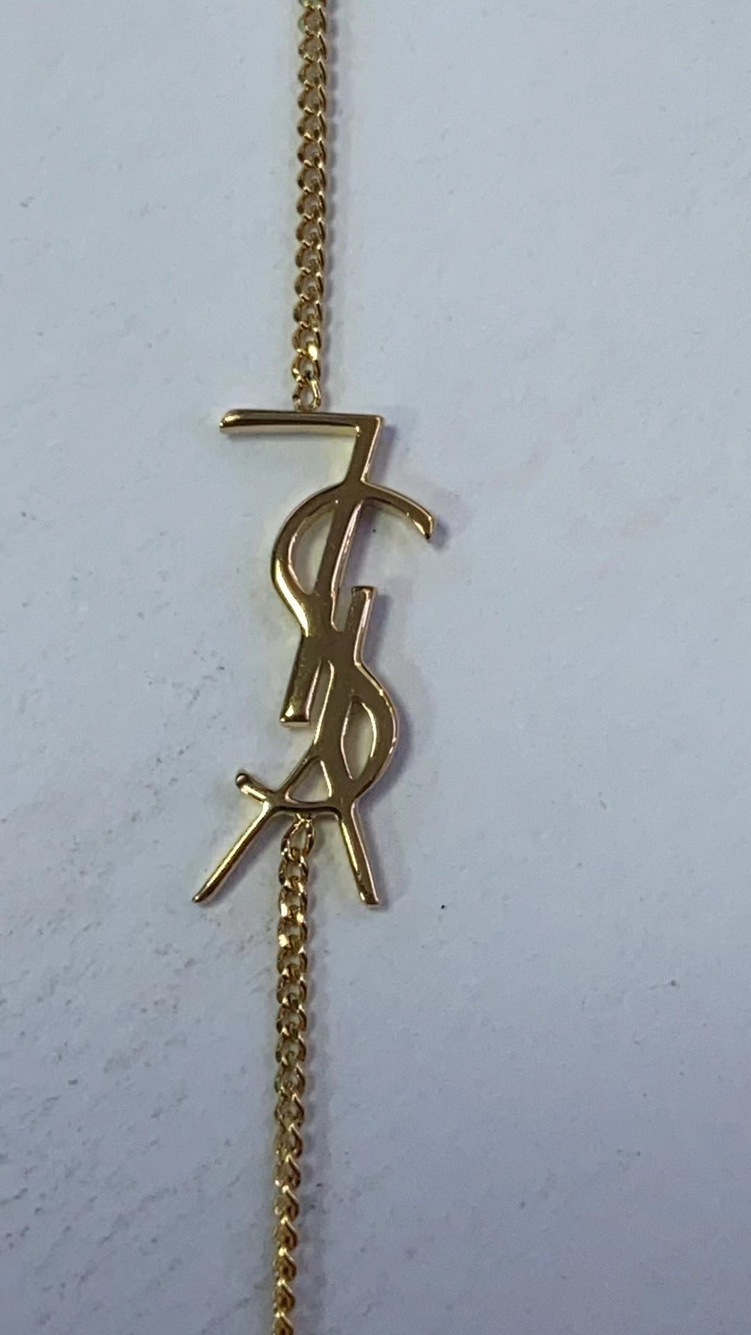 YSL-635533光金字母YSL手链