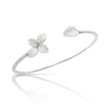 PB-15426BX small flower open bracelet 17#