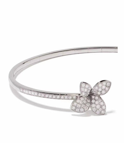 PB-15426BX small flower open bracelet 17#