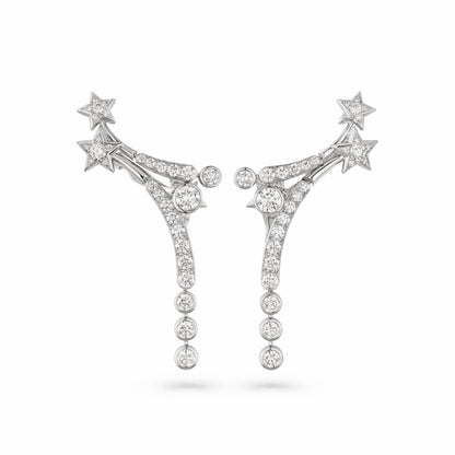 XNE-J64764 Comet Star Earrings
