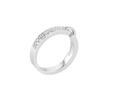 SM-081760 3.4 inclined rod full diamond bar ring