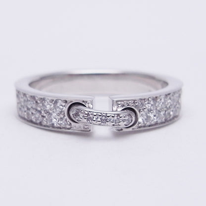 SM-081760 3.4 inclined rod full diamond bar ring