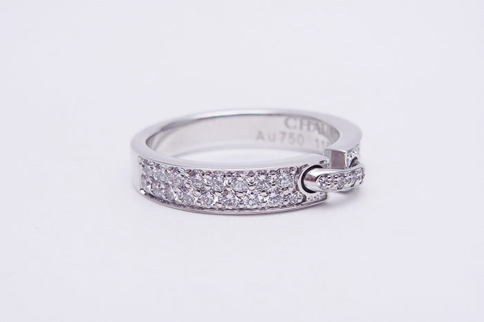 SM-081760 3.4 inclined rod full diamond bar ring