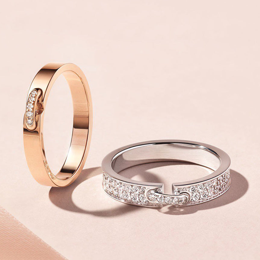 SM-081760 3.4 inclined rod full diamond bar ring