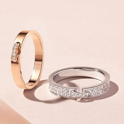 SM-081760 3.4 inclined rod full diamond bar ring