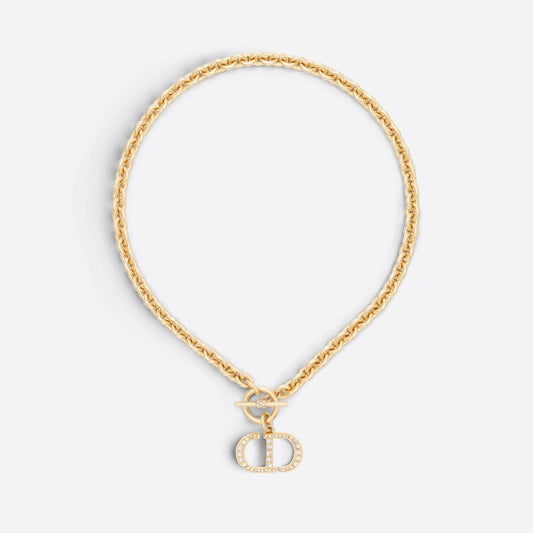 DA-N1294MTGCY letter CD necklace