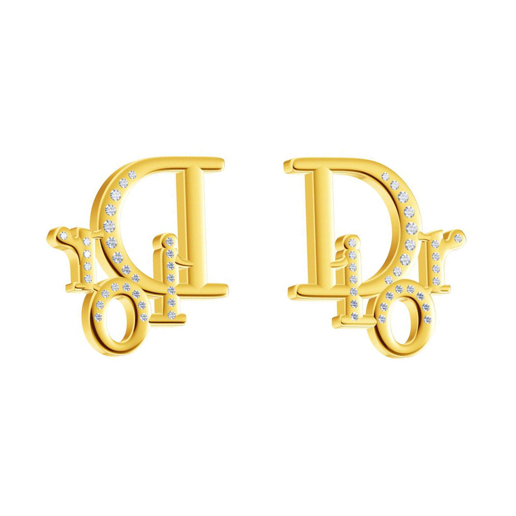 DA-JOUI92605字母耳钉
