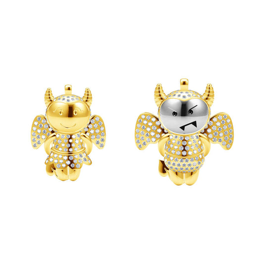 DA-JMZA95943 Couple Happy Ghost Pendant