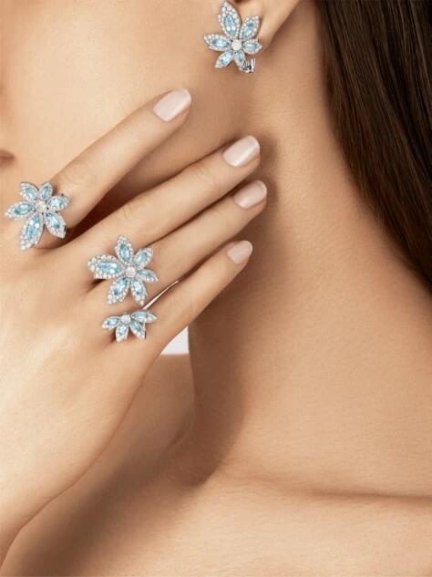 HW-831325 Six-lobed Marquise Diamond Ear Pat