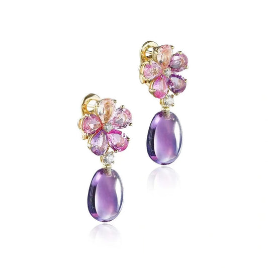 BGL-51420 plum blossom earrings