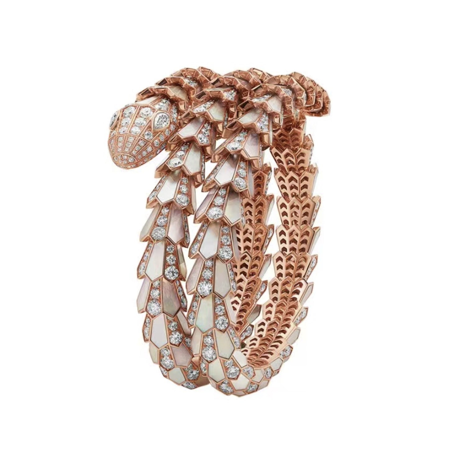 BGL-62760 Agate lacquered snake sashimi bracelet
