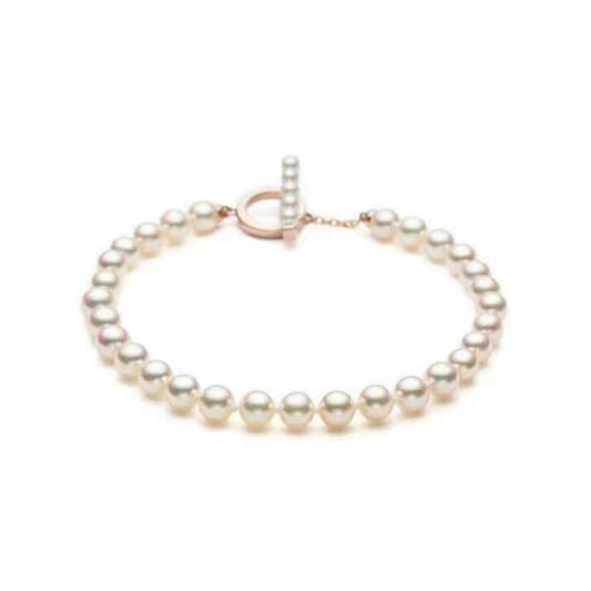 TSQ-BL-0679 Q-shaped pearl string bracelet