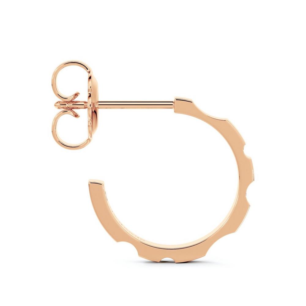 DBES-E103460 Washboard C-Shaped Earrings