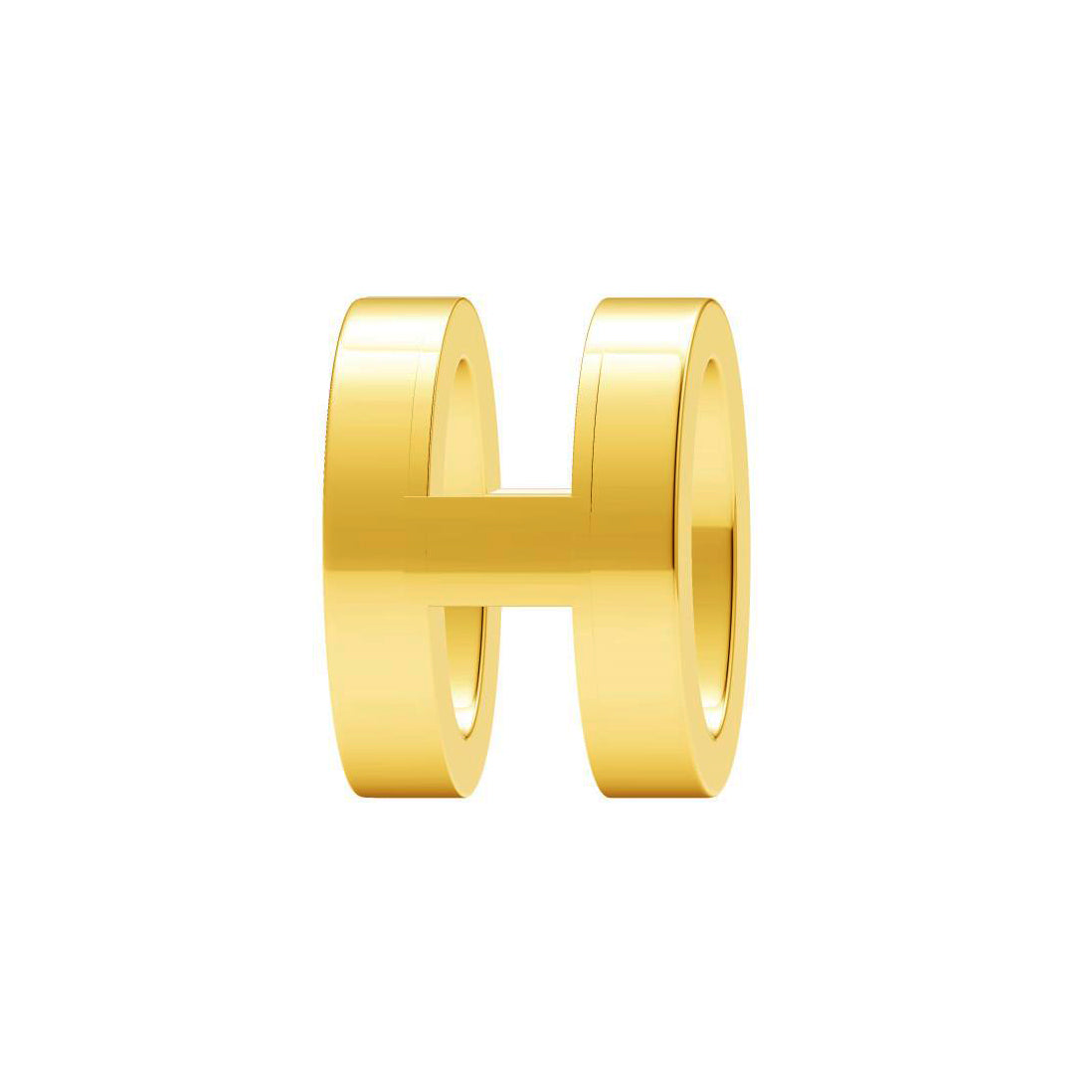 AMS-H20914 13.6mm letter egg-shaped H pendant