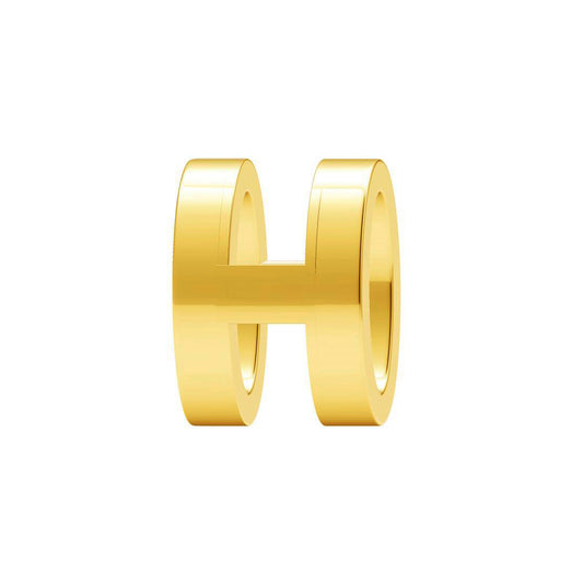 AMS-H20914 13.6mm letter egg-shaped H pendant
