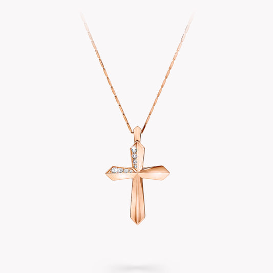 GLF-RGP803 cross pendant necklace 27X18mm